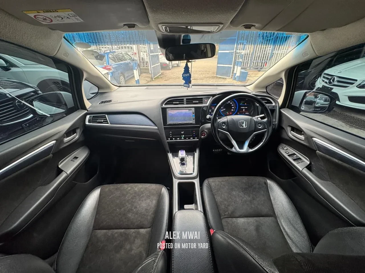 Honda Fit Shuttle 2016 White