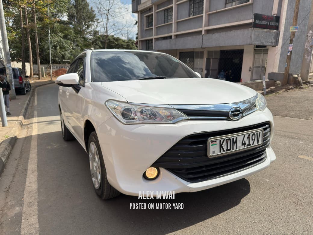 Toyota Axio 2016 White
