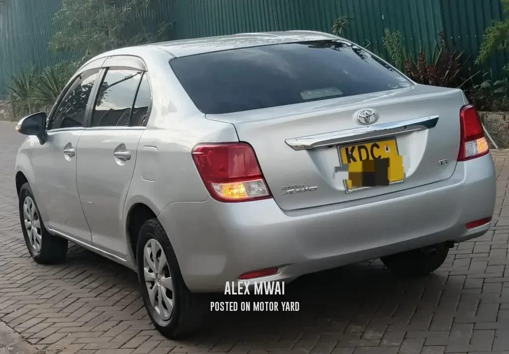 Toyota Axio 2014 Blue