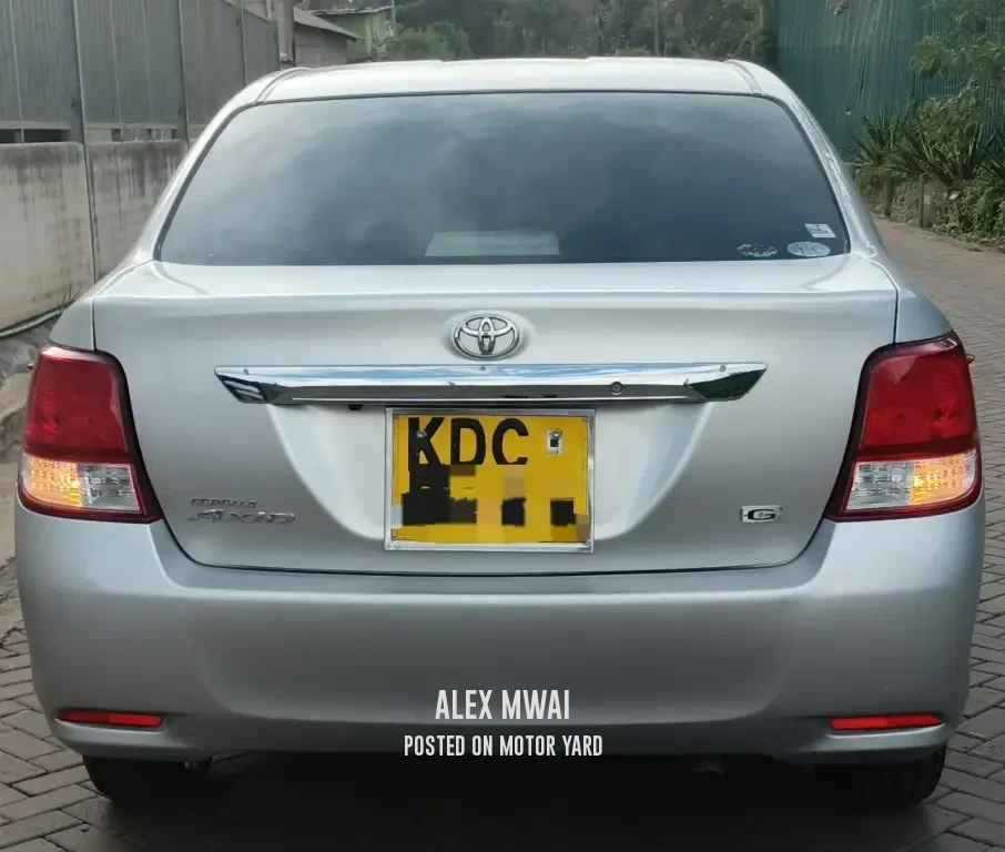 Toyota Axio 2014 Blue