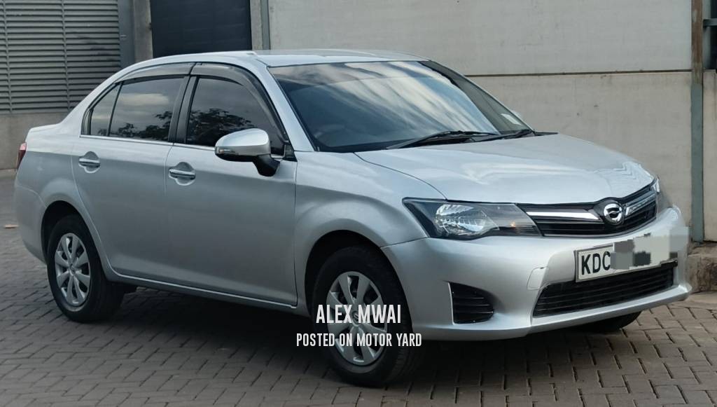 Toyota Axio 2014 Blue