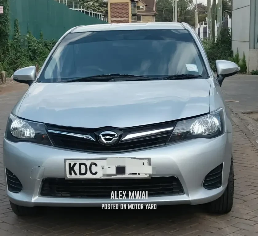 Toyota Axio 2014 Blue