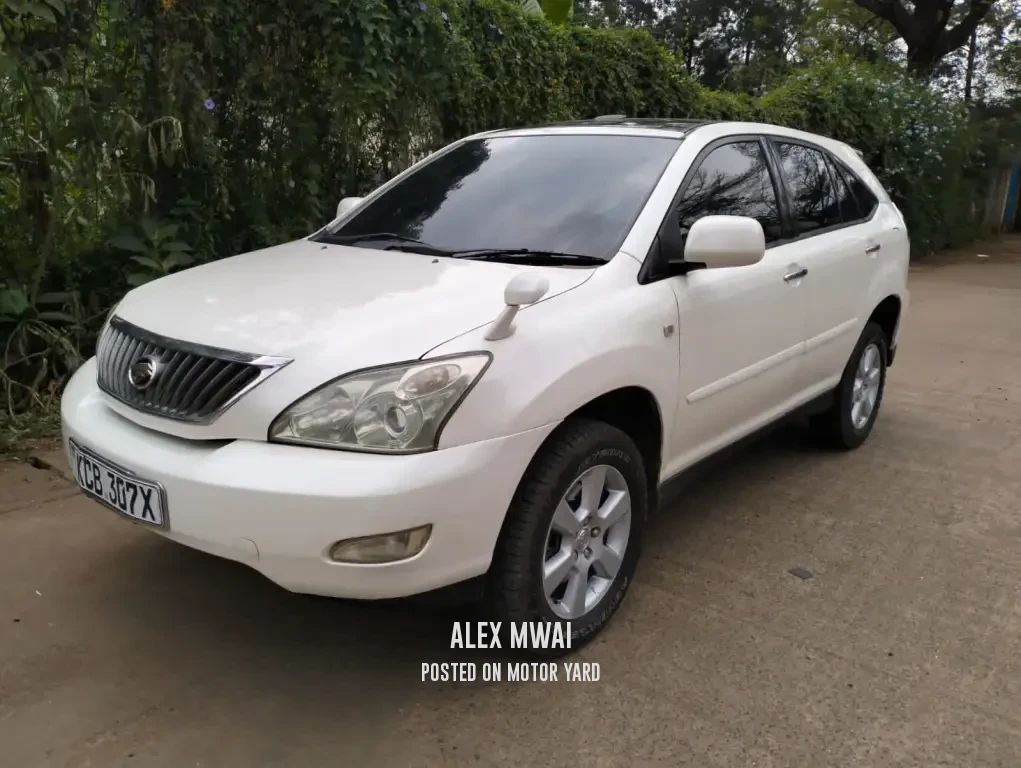 Toyota Harrier 2007 White