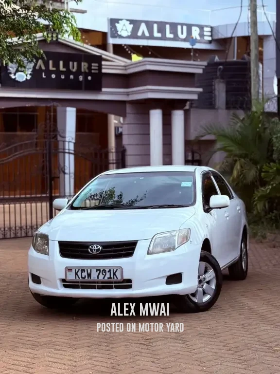 Toyota Axio 2011 White