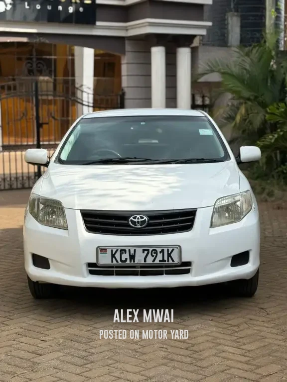 Toyota Axio 2011 White