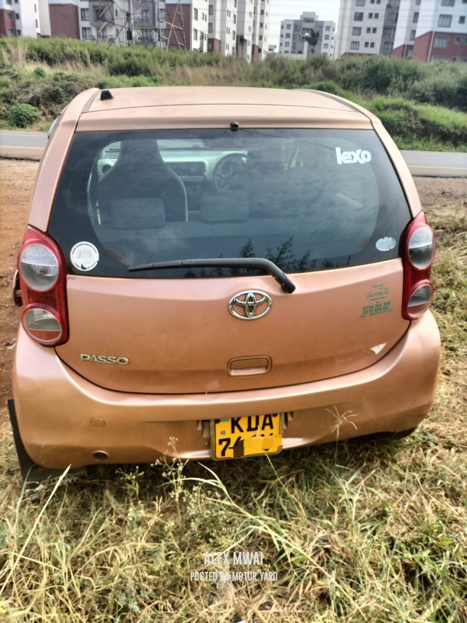 Toyota Passo 2014 Bronze