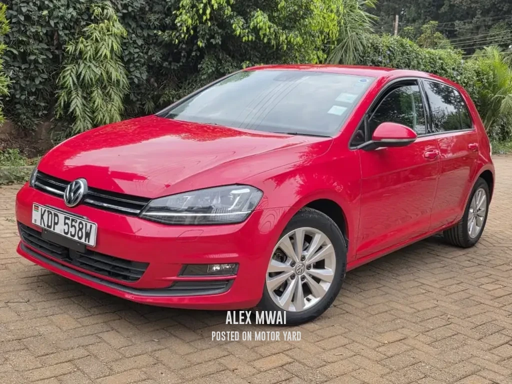 Volkswagen Golf TSI 2016 Red