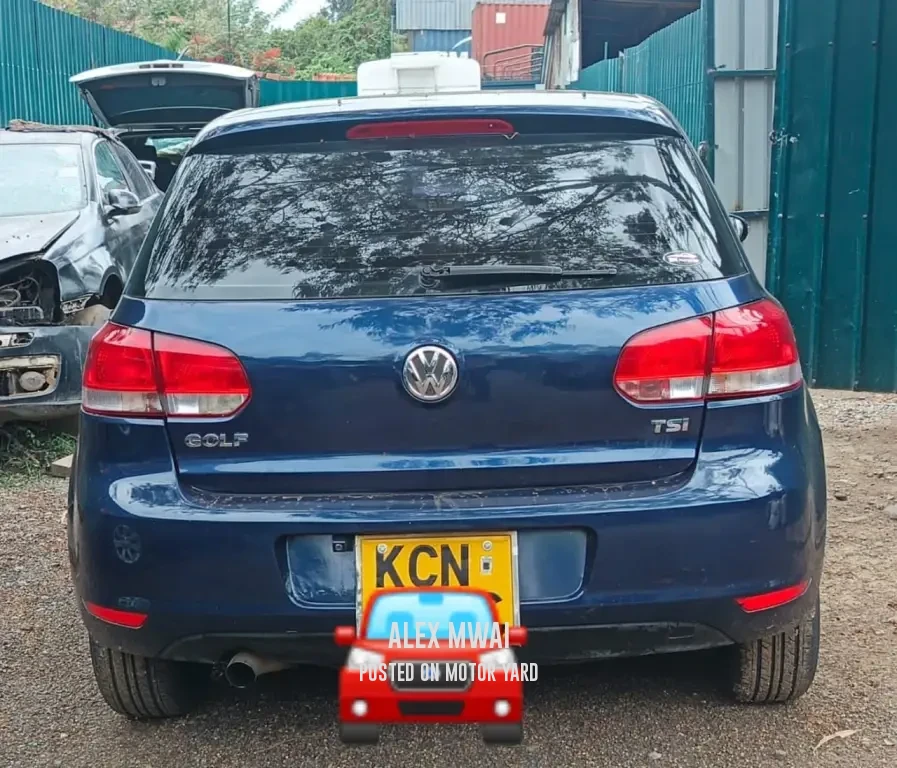 Volkswagen Golf TSI 2012 Blue