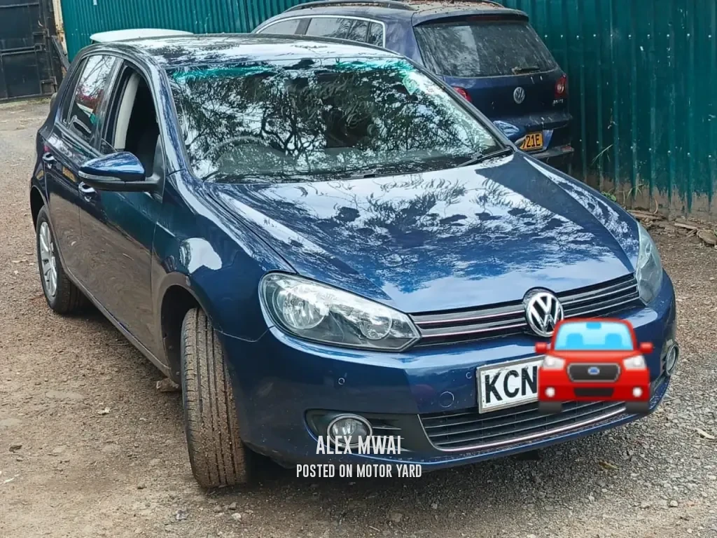 Volkswagen Golf TSI 2012 Blue