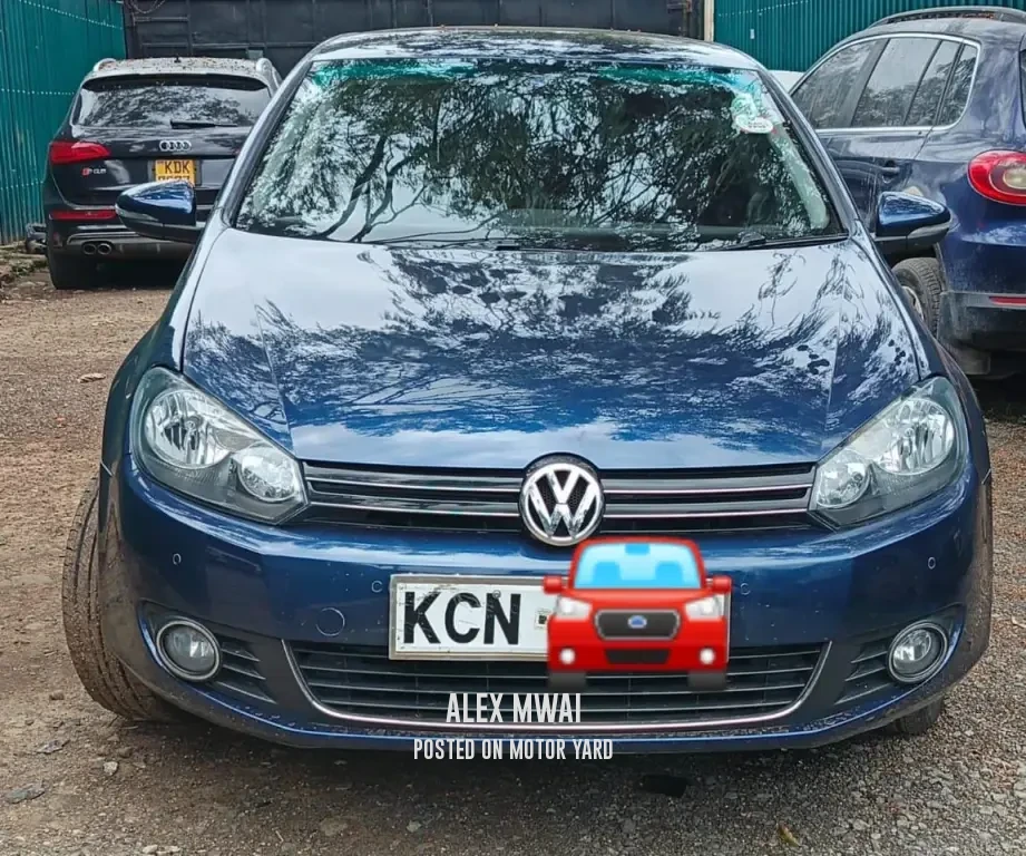 Volkswagen Golf TSI 2012 Blue
