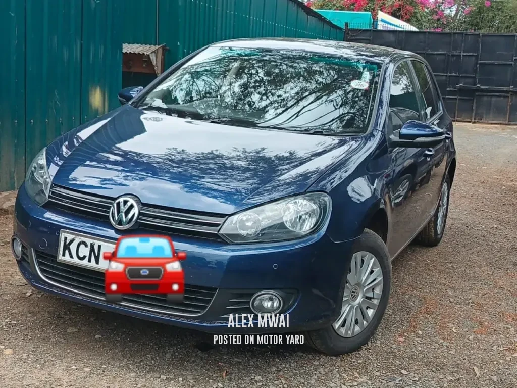 Volkswagen Golf TSI 2012 Blue