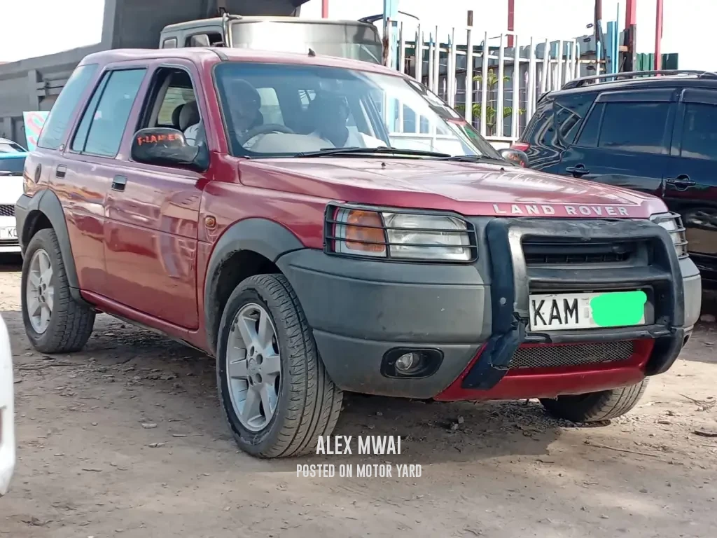 Land Rover Freelander 2002 Red
