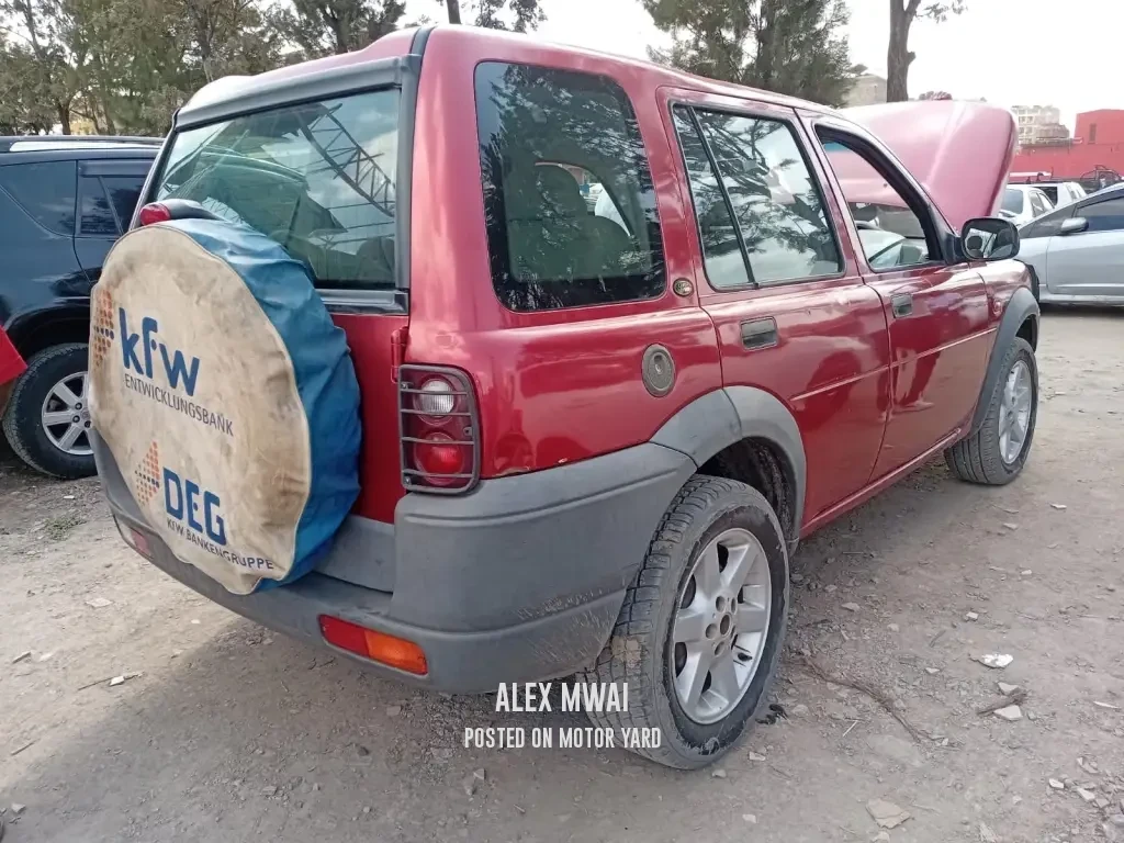Land Rover Freelander 2002 Red