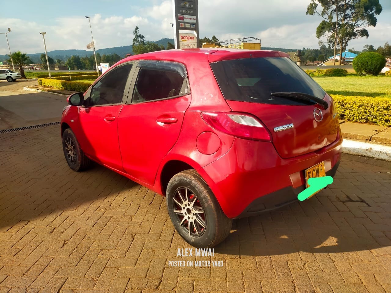 Mazda Demio 2012 Red