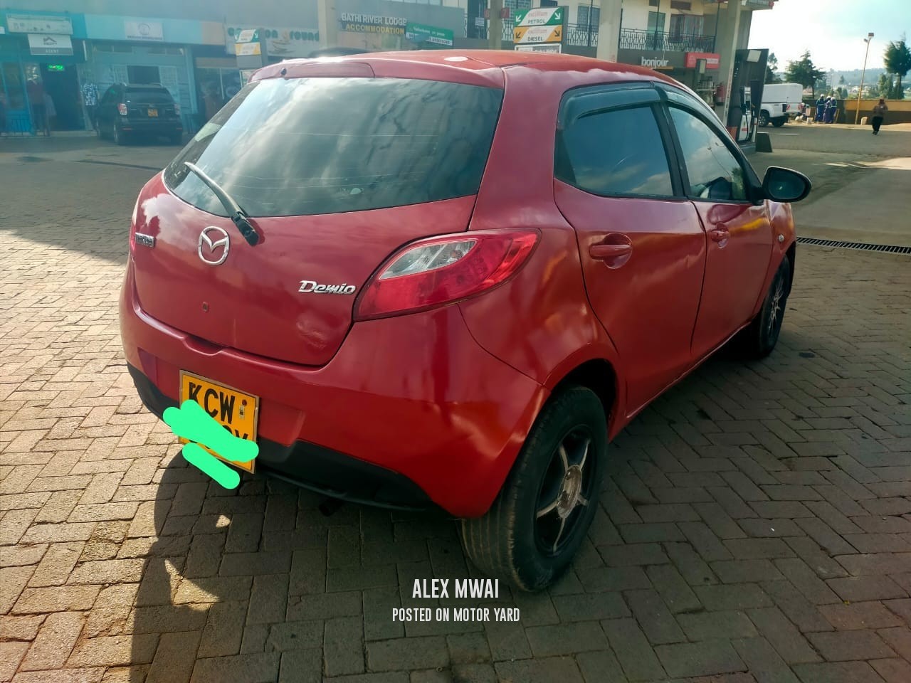 Mazda Demio 2012 Red