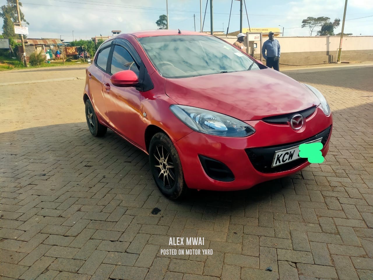 Mazda Demio 2012 Red