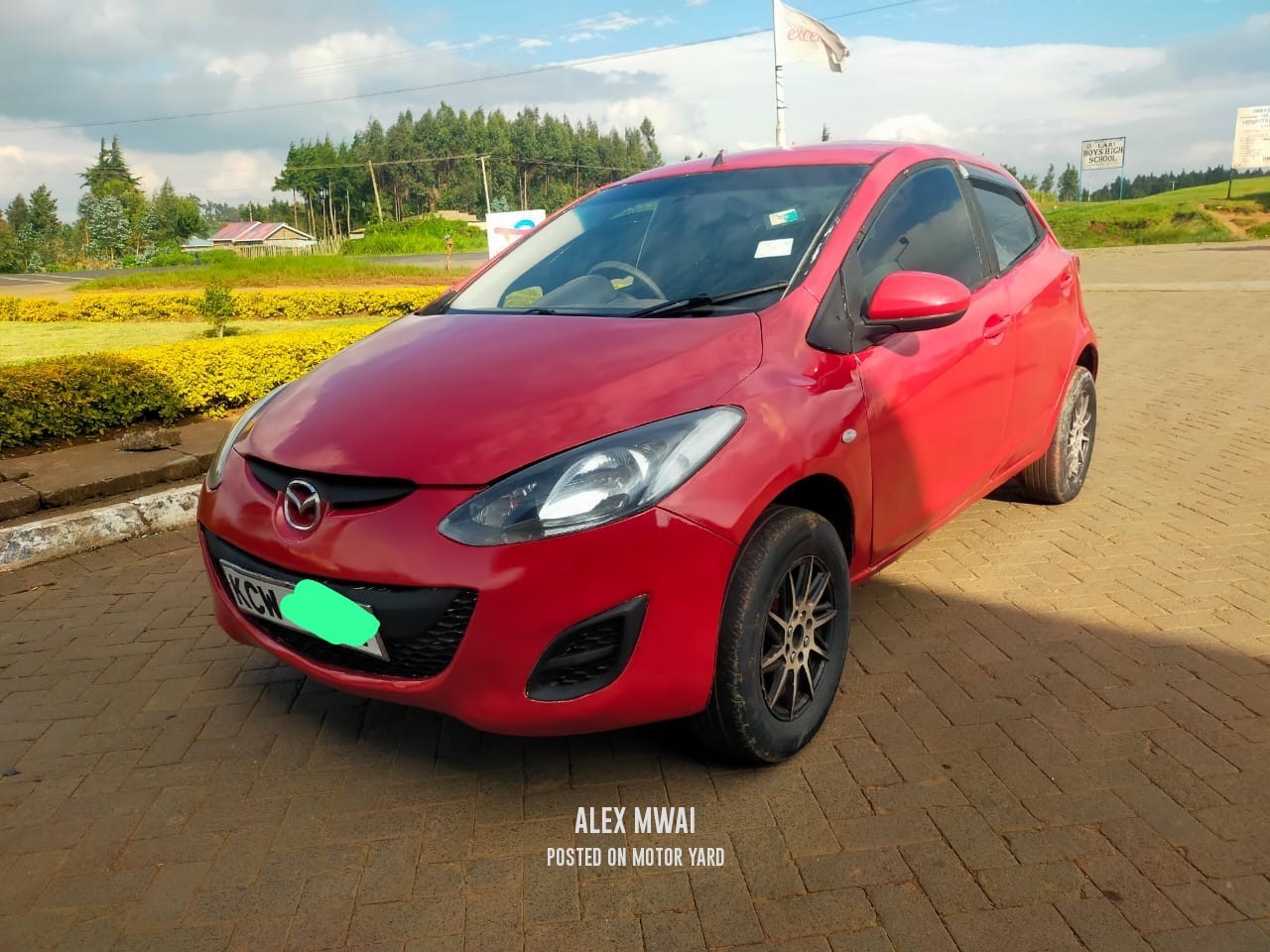 Mazda Demio 2012 Red