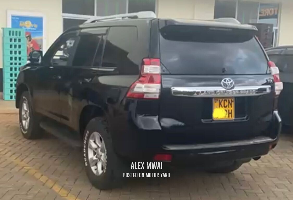 Toyota Land Cruiser Prado 2010 Black