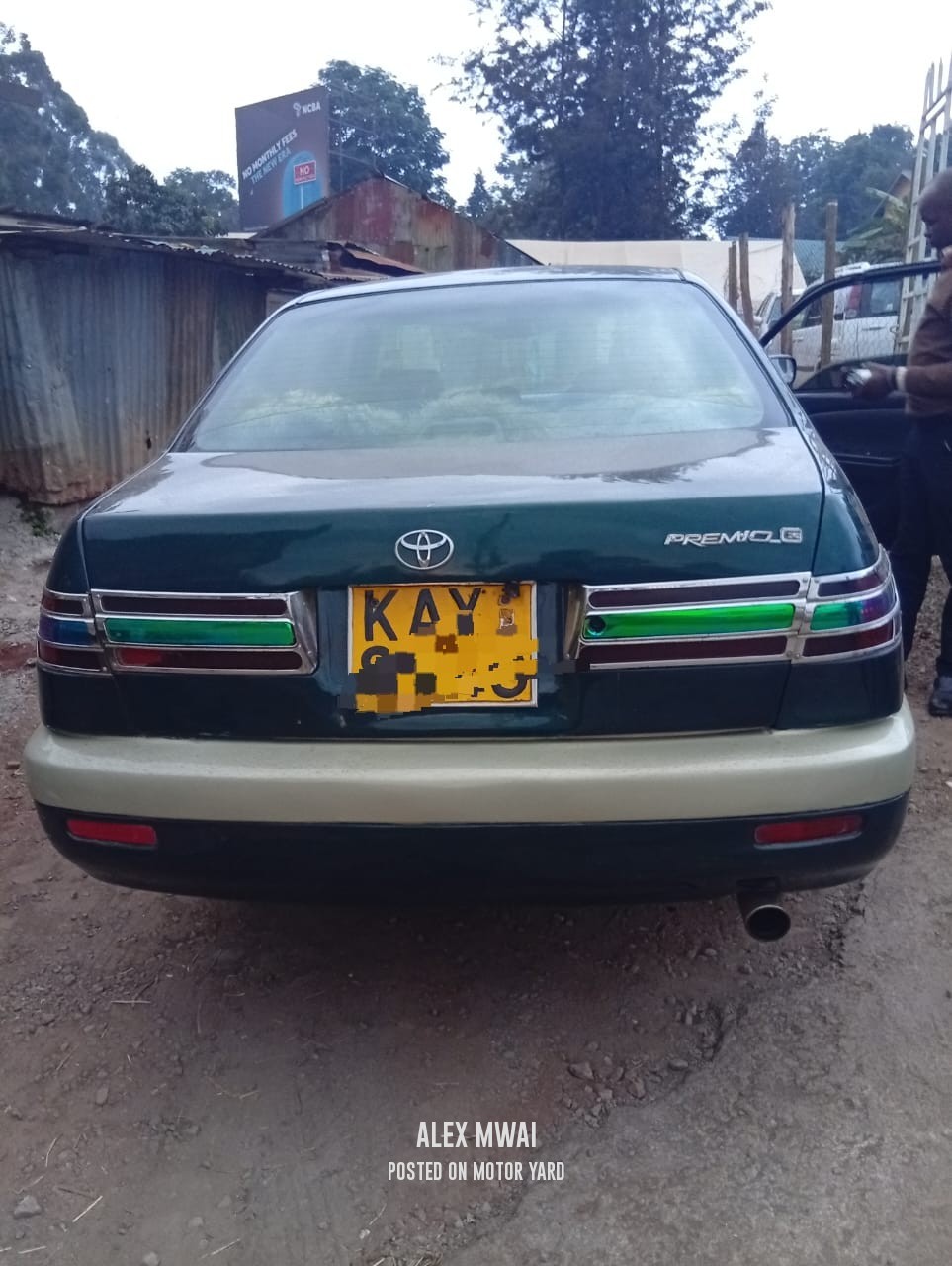 Toyota Premio 2007 Blue