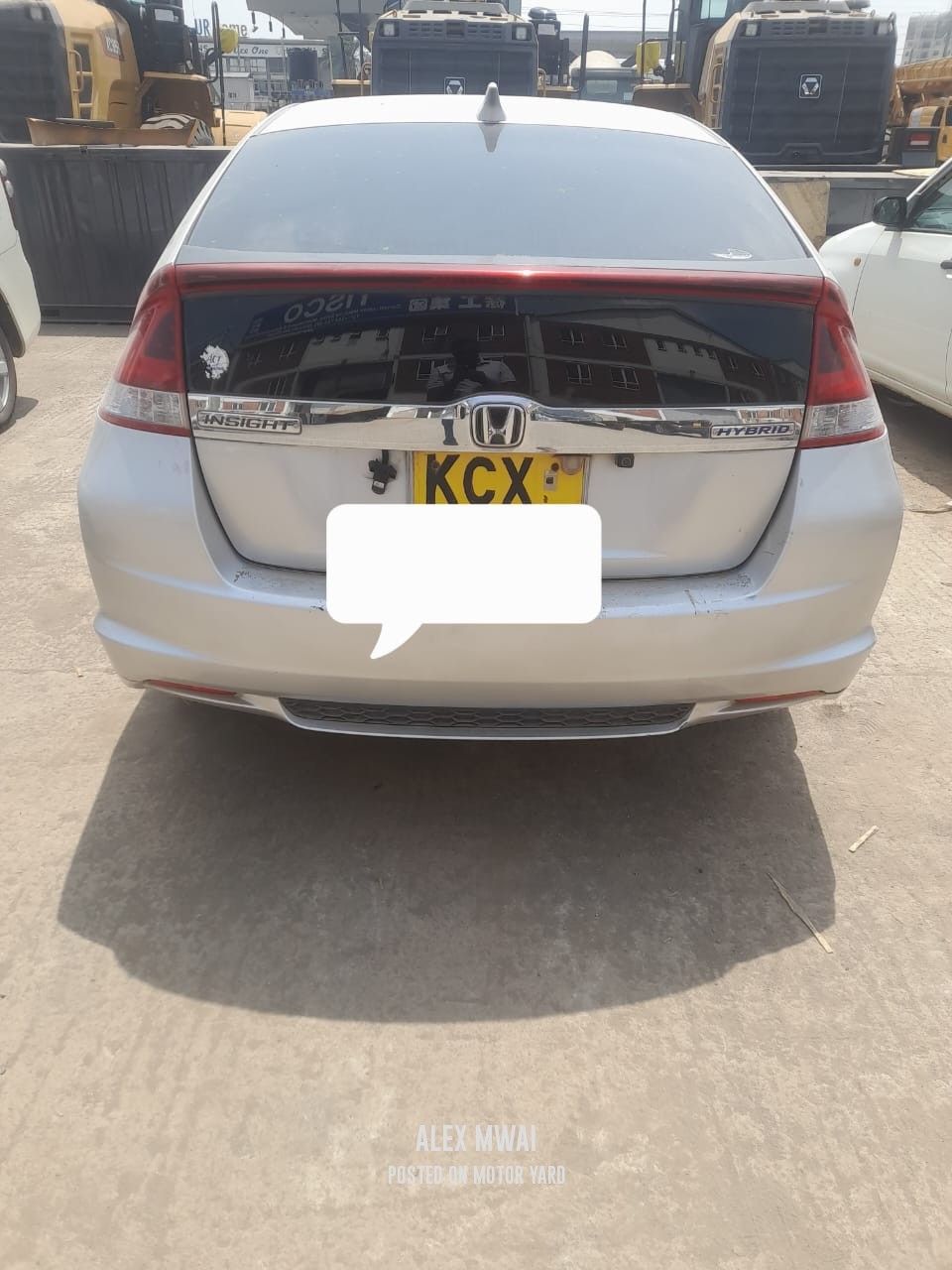 Honda Insight 2012 Grey