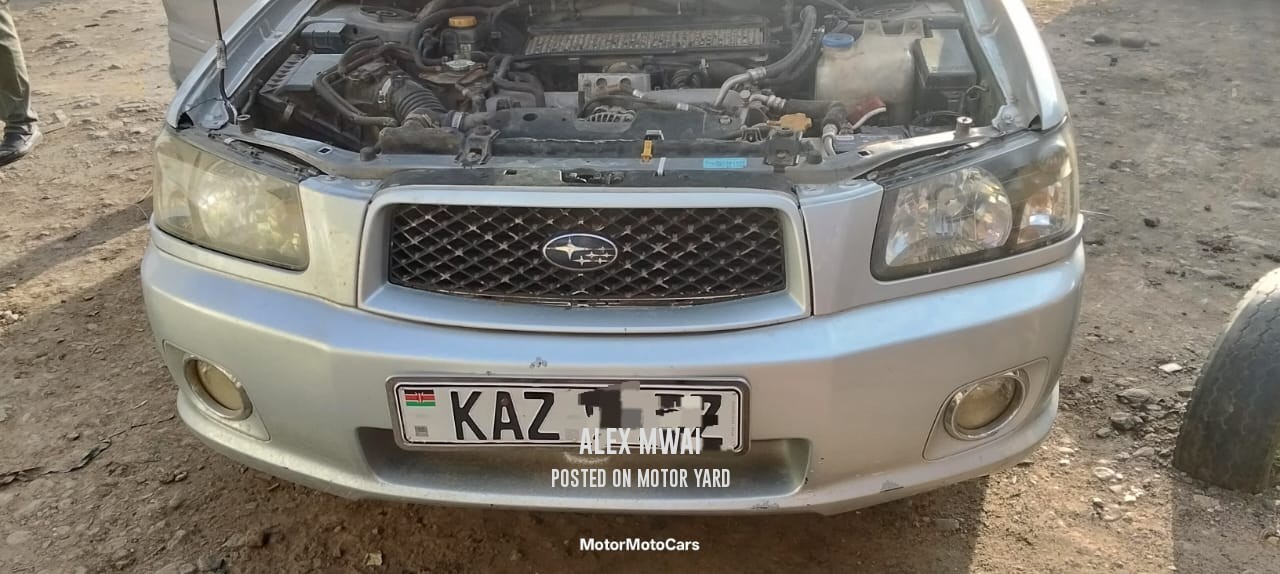 Subaru Forester 2005 Silver