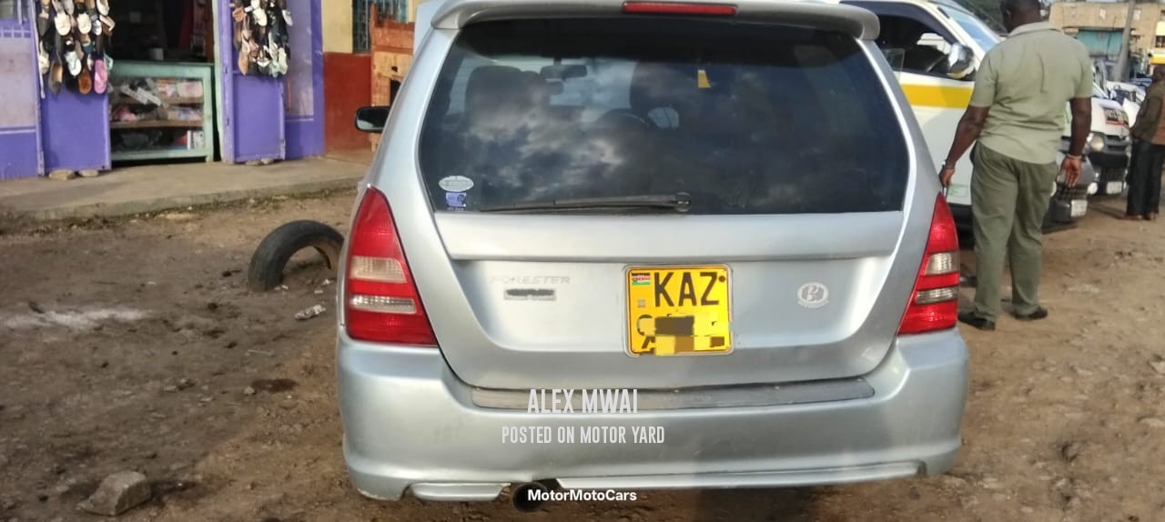 Subaru Forester 2005 Silver