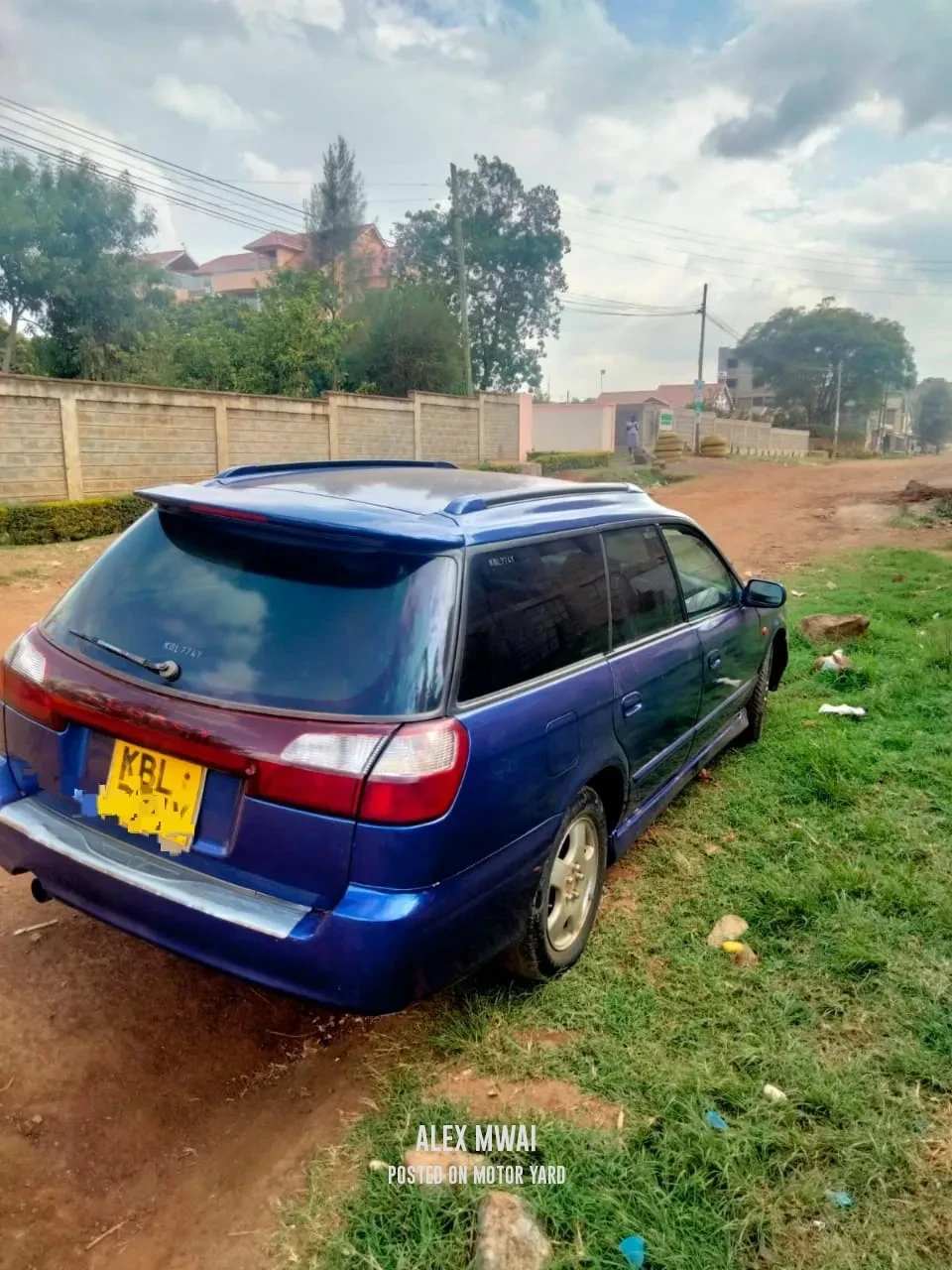 Subaru Legacy 2009 Blue