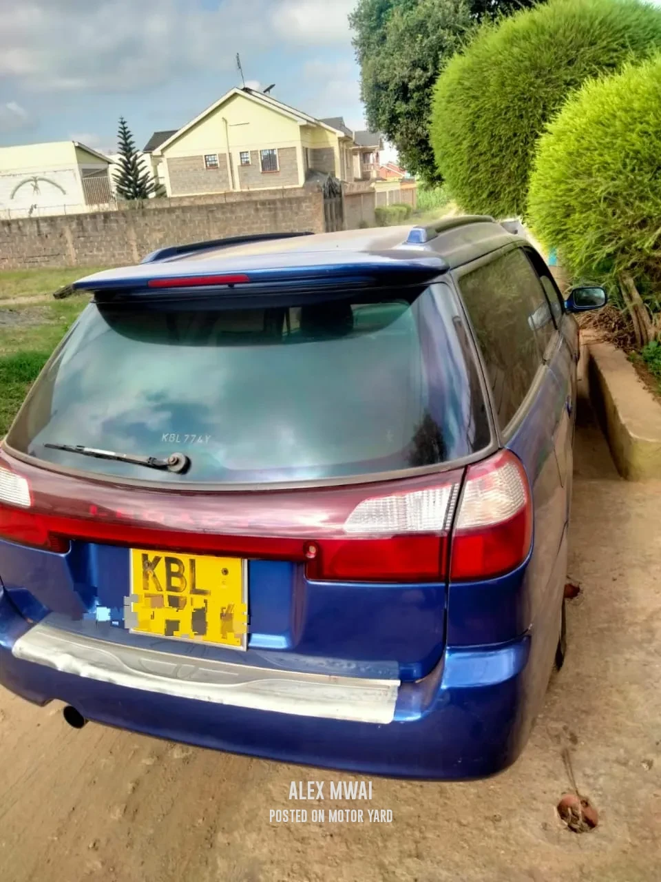 Subaru Legacy 2009 Blue