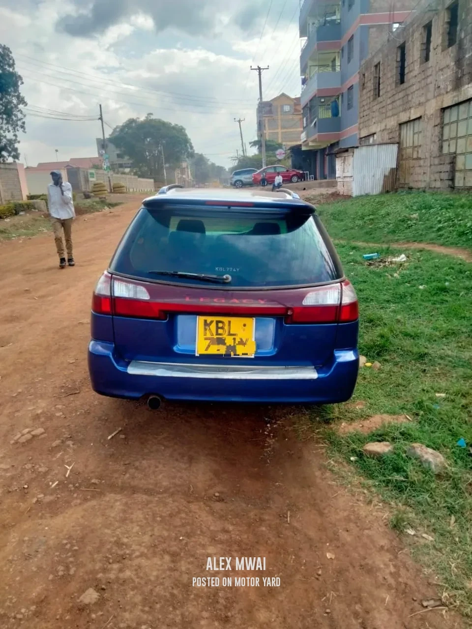 Subaru Legacy 2009 Blue