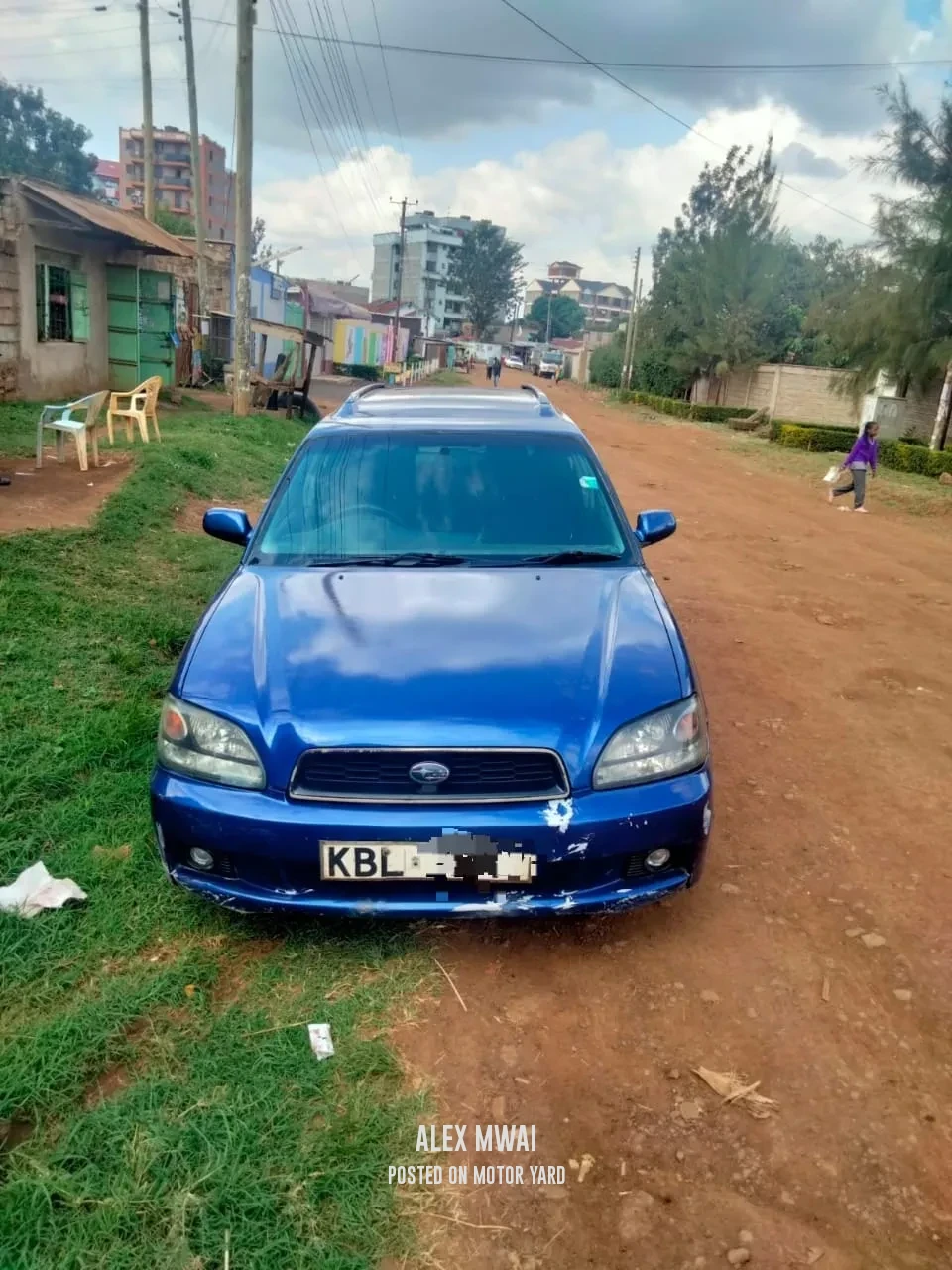 Subaru Legacy 2009 Blue