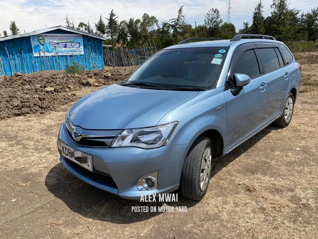 Toyota Fielder 2016 Green