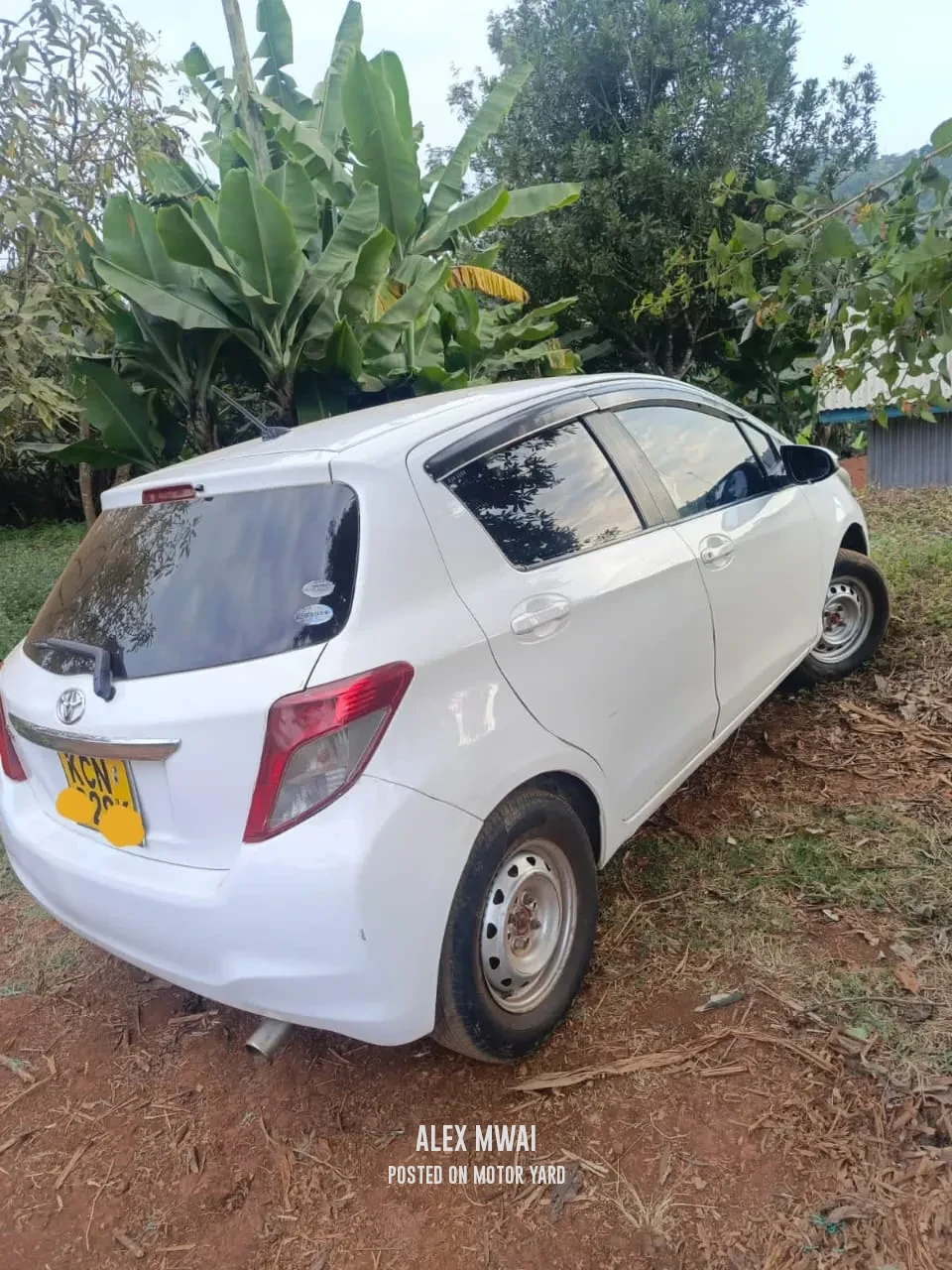 Toyota Vitz 2010 White