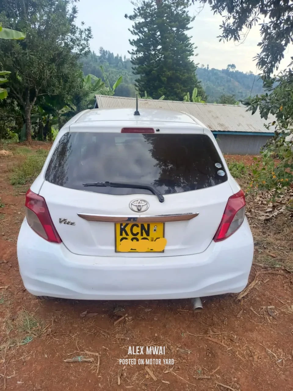 Toyota Vitz 2010 White