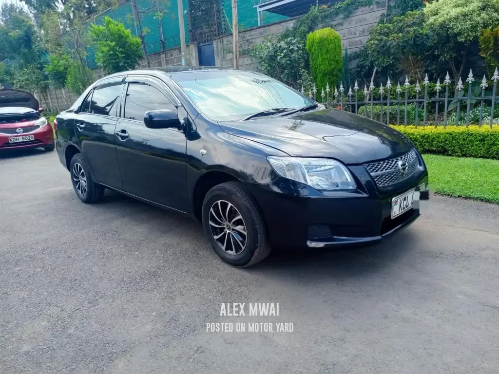 Toyota Axio 2013 Black