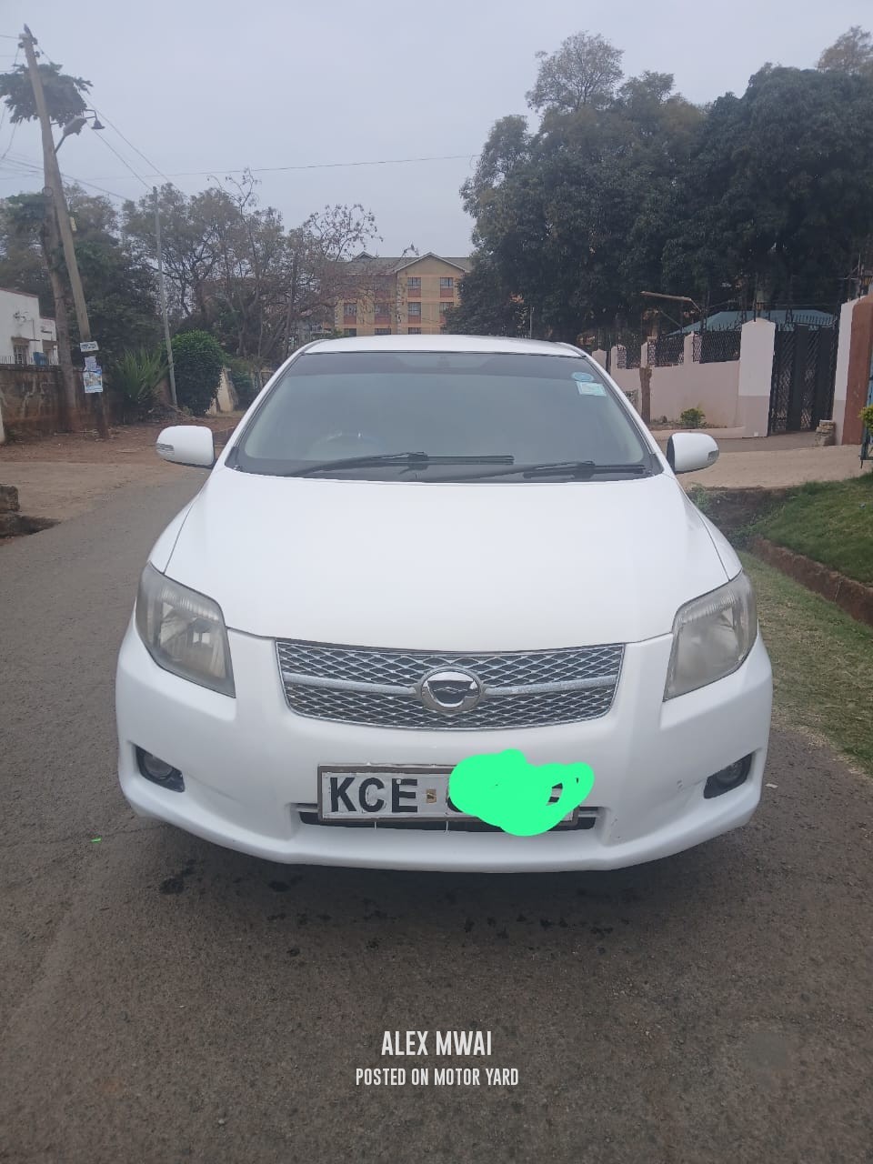 Toyota Axio 2009 White