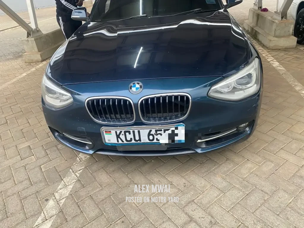BMW 116i 2012 Blue