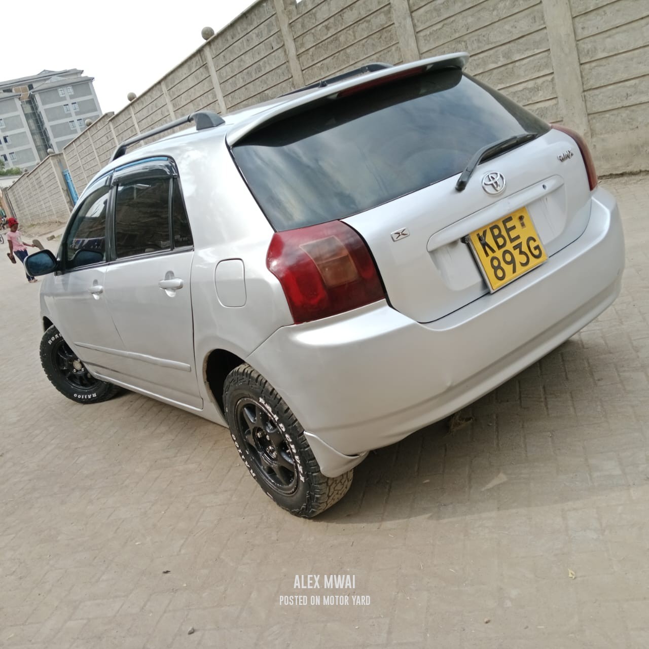Toyota Runx 2006 Silver