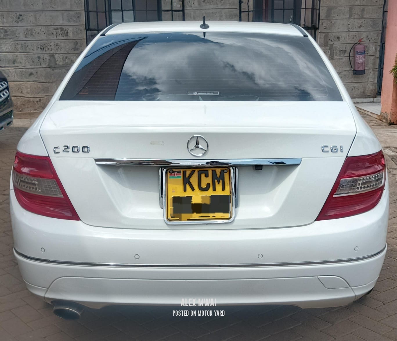 Mercedes-Benz C200 2018 White