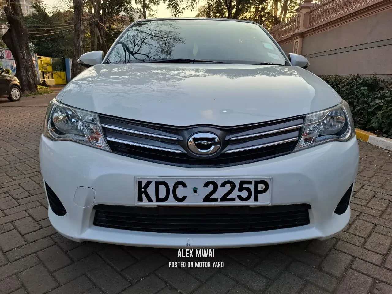 Toyota Axio 2014 White