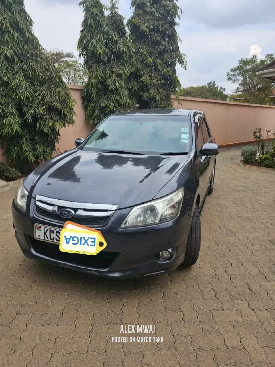 Subaru Exiga 2011 Black
