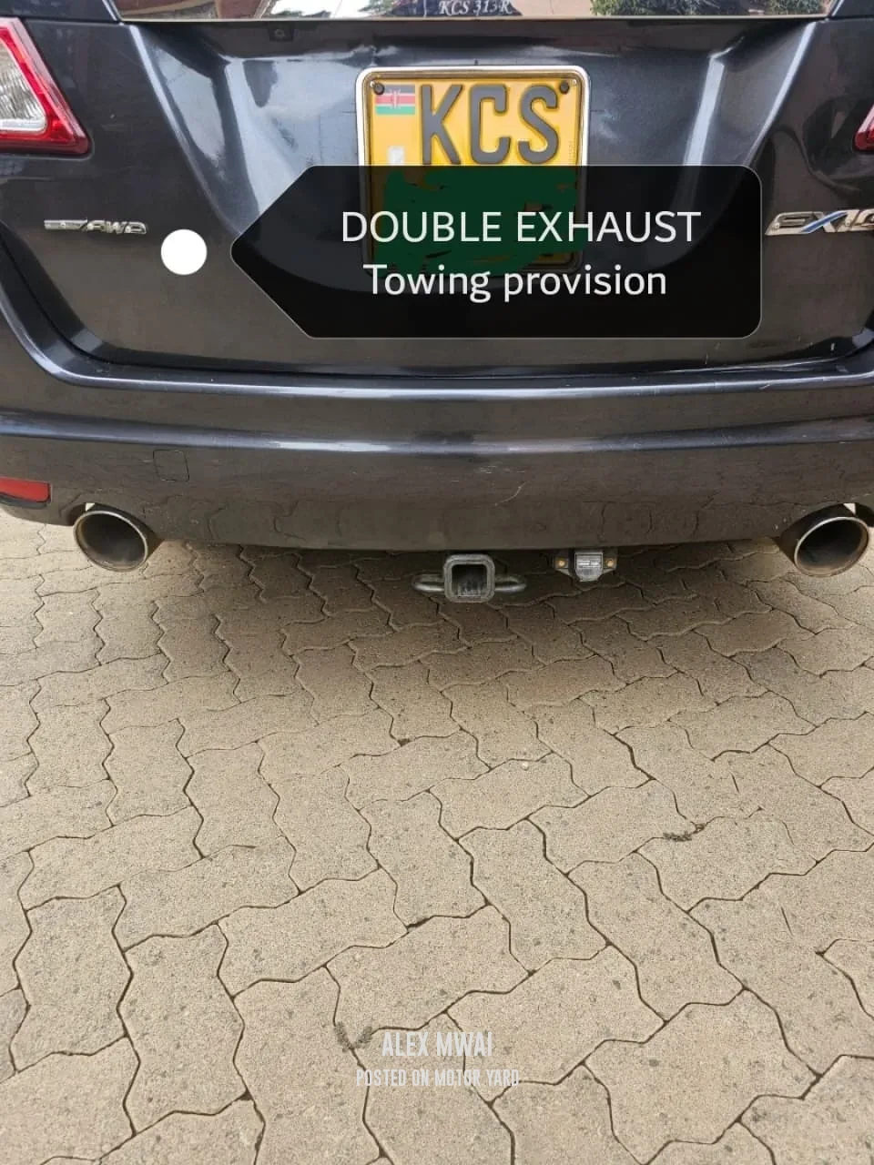 Subaru Exiga 2011 Black