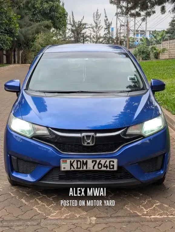 Honda Fit 2017 Blue