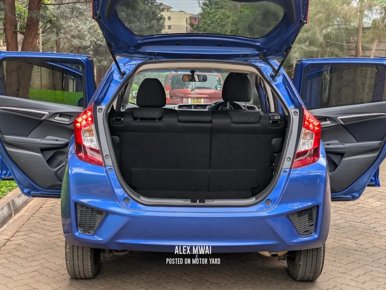 Honda Fit 2017 Blue