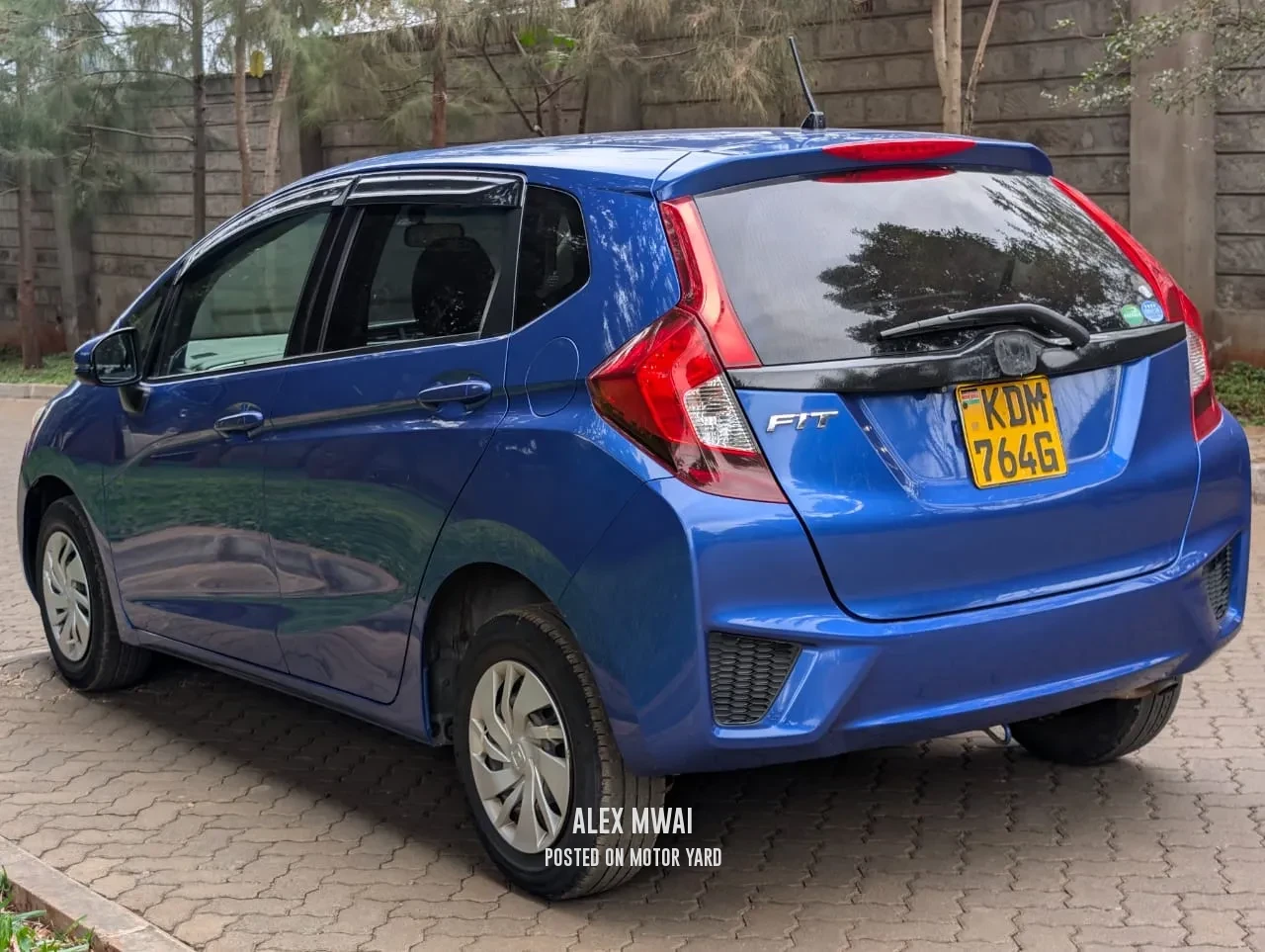 Honda Fit 2017 Blue