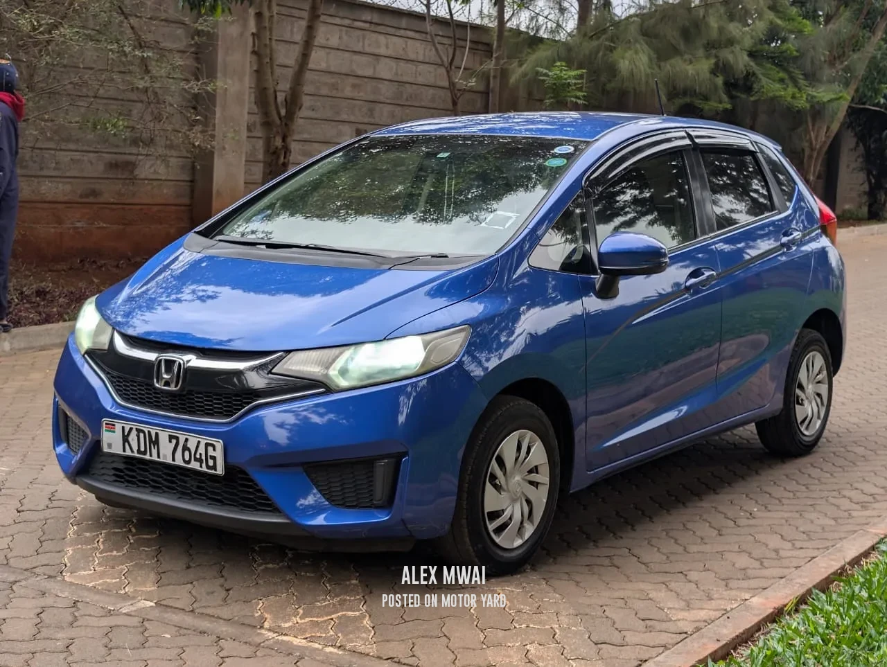 Honda Fit 2017 Blue