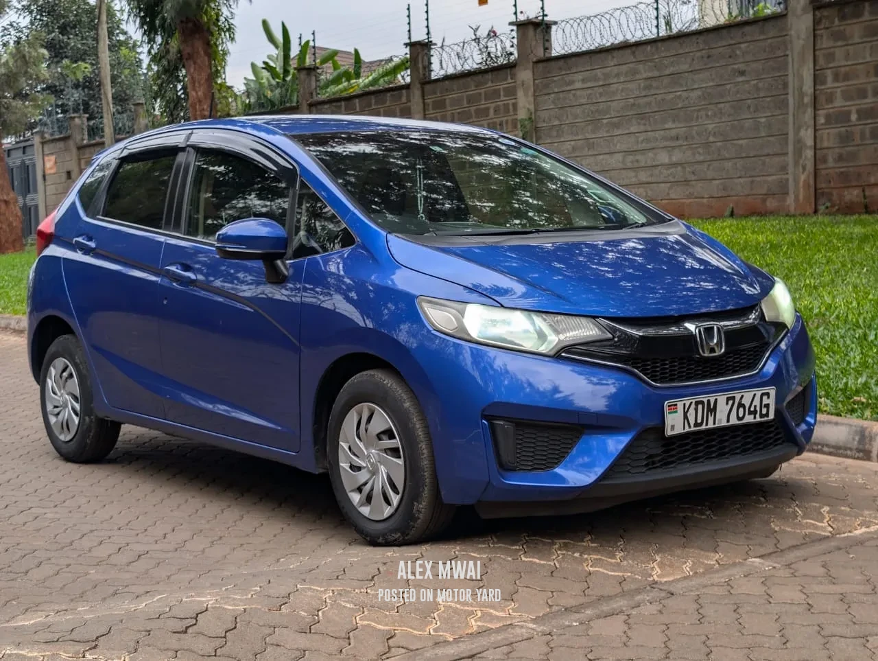 Honda Fit 2017 Blue