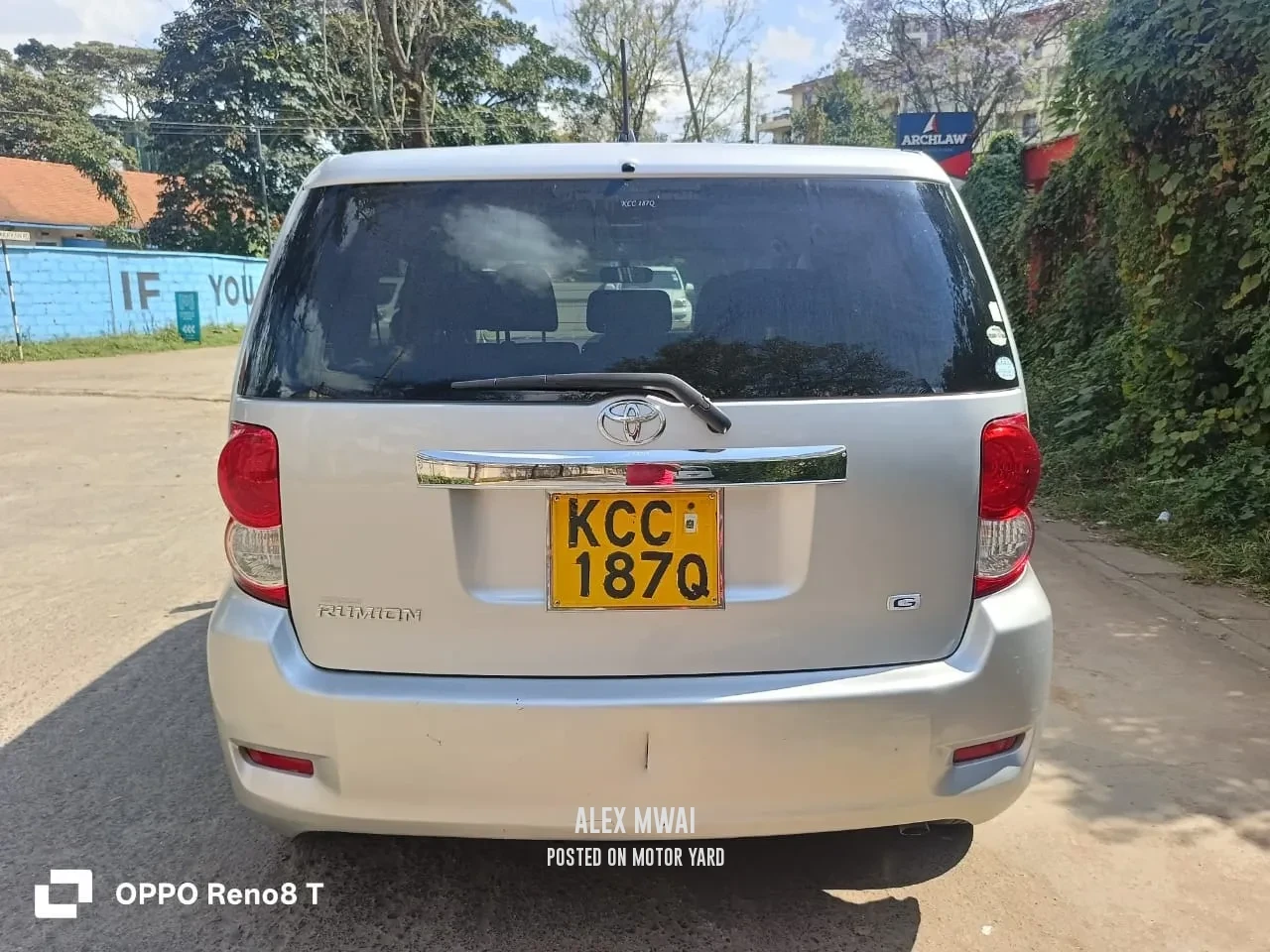 Toyota Rumion 2008 Grey