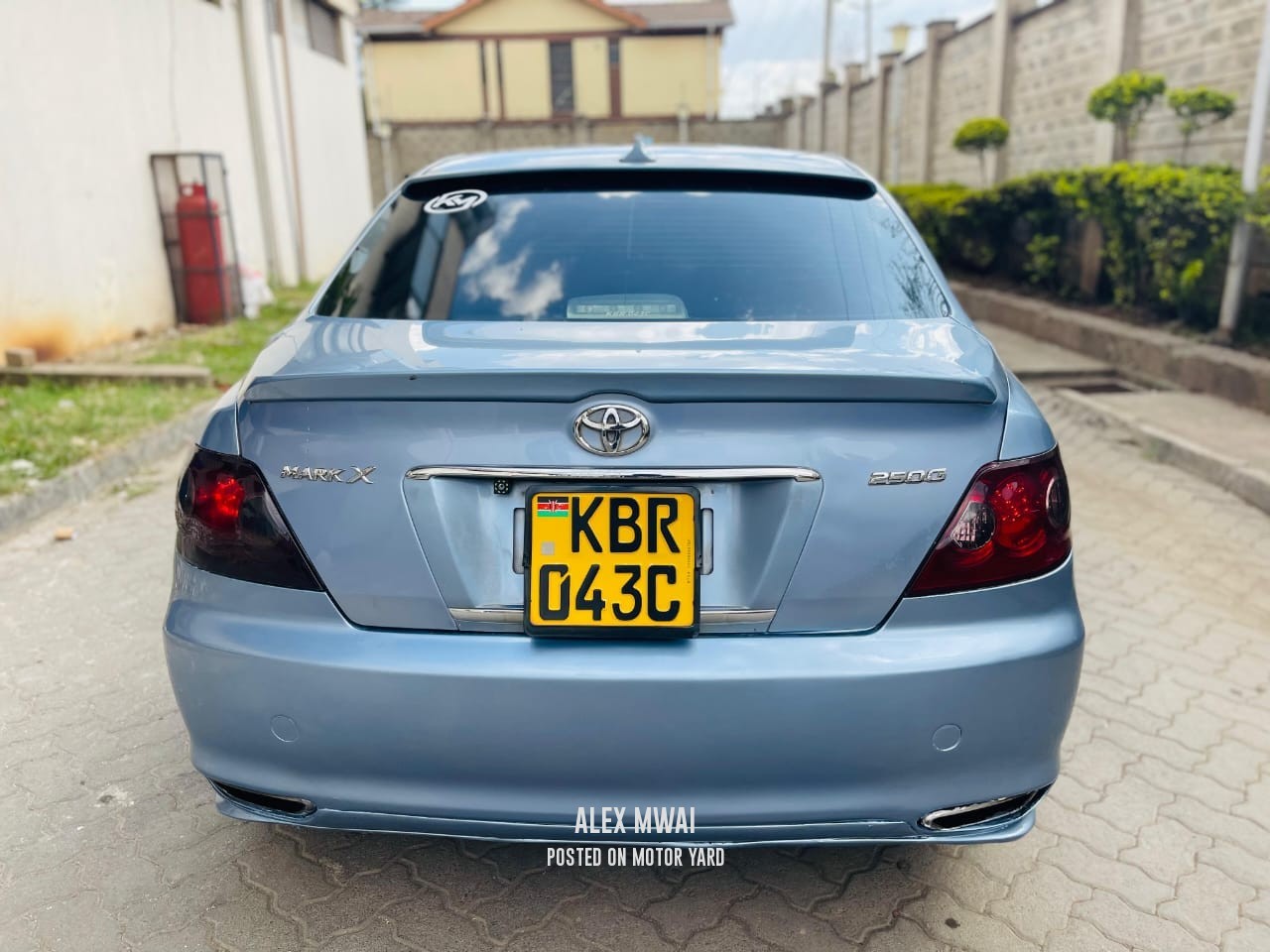 Toyota Mark X 2016 Blue