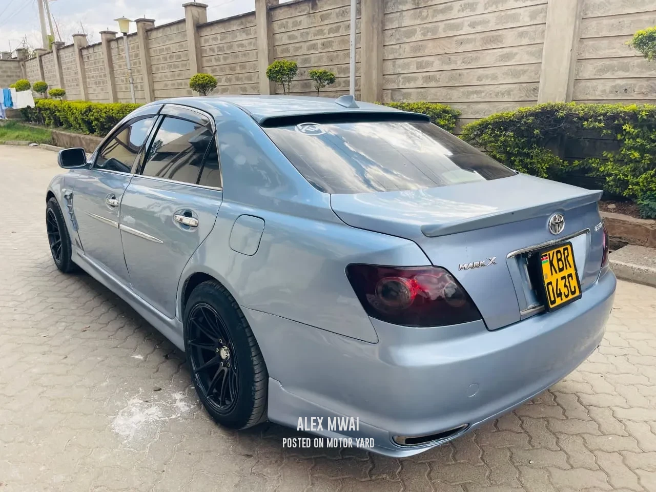 Toyota Mark X 2016 Blue