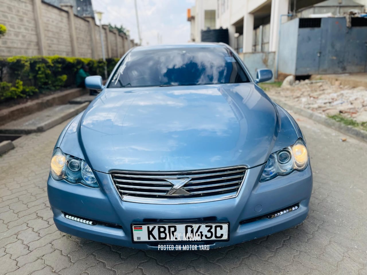 Toyota Mark X 2016 Blue